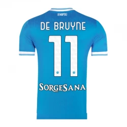 SSC Napoli Kevin De Bruyne #11 Fodboldtrøjer 2025-26 Hjemmebanetrøje Mænd