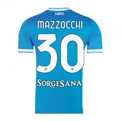 SSC Napoli Mazzocchi #30 Fodboldtrøjer 2025-26 Hjemmebanetrøje Mænd