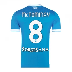 SSC Napoli Mctominay #8 Fodboldtrøjer 2025-26 Hjemmebanetrøje Mænd