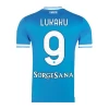 SSC Napoli Romelu Lukaku #9 Fodboldtrøjer 2025-26 Hjemmebanetrøje Mænd