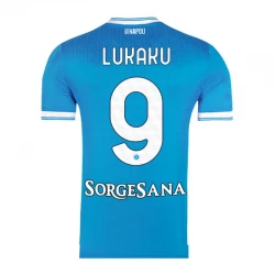 SSC Napoli Romelu Lukaku #9 Fodboldtrøjer 2025-26 Hjemmebanetrøje Mænd