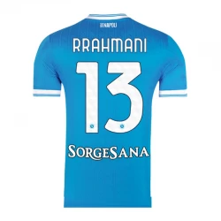 SSC Napoli Rrahmani #13 Fodboldtrøjer 2025-26 Hjemmebanetrøje Mænd