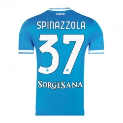 SSC Napoli Spinazzola #37 Fodboldtrøjer 2025-26 Hjemmebanetrøje Mænd