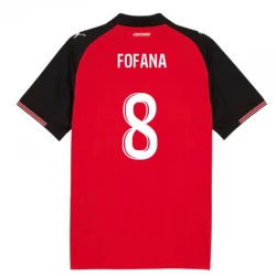 Stade Rennais FC Fofana #8 Fodboldtrøjer 2025-26 Hjemmebanetrøje Mænd