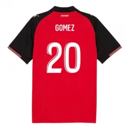 Stade Rennais FC Gomez #20 Fodboldtrøjer 2025-26 Hjemmebanetrøje Mænd