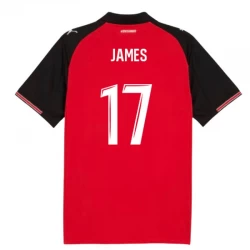 Stade Rennais FC James Rodríguez #17 Fodboldtrøjer 2025-26 Hjemmebanetrøje Mænd