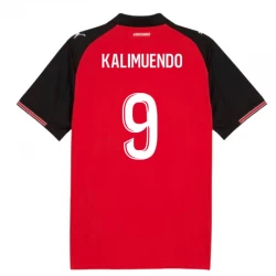 Stade Rennais FC Kalimuendo #9 Fodboldtrøjer 2025-26 Hjemmebanetrøje Mænd