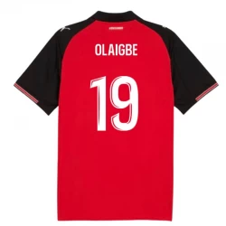 Stade Rennais FC Olaigbe #19 Fodboldtrøjer 2025-26 Hjemmebanetrøje Mænd