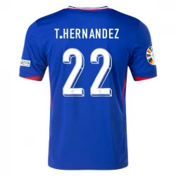 T. Hernandez #22 Frankrig Fodboldtrøjer EM 2024 Hjemmebanetrøje Mænd