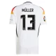 Thomas Müller #13 Tyskland Fodboldtrøjer EM 2024 Hjemmebanetrøje Mænd