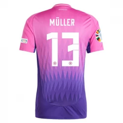 Thomas Müller #13 Tyskland Fodboldtrøjer EM 2024 Udebanetrøje Mænd