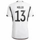 Thomas Müller #13 Tyskland Fodboldtrøjer VM 2022 Hjemmebanetrøje Mænd