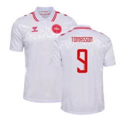 Tomasson #9 Danmark Fodboldtrøjer EM 2024 Udebanetrøje Mænd