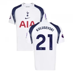 Tottenham Hotspur Kulusevski #21 Fodboldtrøjer 2025-26 Hjemmebanetrøje Mænd