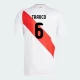 Trauco #6 Peru Fodboldtrøjer Copa America 2024 Hjemmebanetrøje Mænd