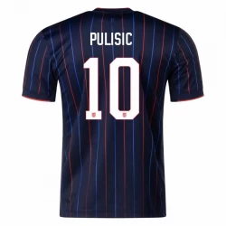 USA Fodboldtrøjer 2025 USMNT Christian Pulisic #10 Udebanetrøje Mænd