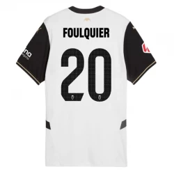 Valencia CF Foulever #20 Fodboldtrøjer 2024-25 Hjemmebanetrøje Mænd