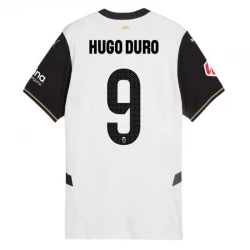 Valencia CF Hugo Duro #9 Fodboldtrøjer 2024-25 Hjemmebanetrøje Mænd
