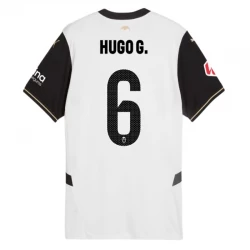 Valencia CF Hugo G. #6 Fodboldtrøjer 2024-25 Hjemmebanetrøje Mænd