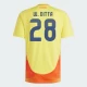W. Ditta #28 Colombia Fodboldtrøjer Copa America 2024 Hjemmebanetrøje Mænd
