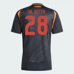 W. Ditta #28 Colombia Fodboldtrøjer Copa America 2024 Udebanetrøje Mænd