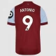 West Ham United Antonio #9 Fodboldtrøjer 2023-24 Hjemmebanetrøje Mænd