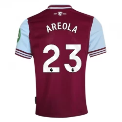 West Ham United Areola #23 Fodboldtrøjer 2024-25 Hjemmebanetrøje Mænd