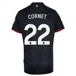West Ham United Fodboldtrøjer 2024-25 Cornet #22 Udebanetrøje Mænd