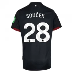 West Ham United Fodboldtrøjer 2024-25 Soucek #28 Udebanetrøje Mænd